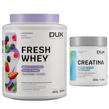 Imagem de Combo Fresh Whey Dux 450g - Sabor Frutas Vermelhas + Creatina 300g