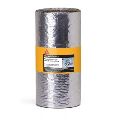 Imagem de Fita Manta Autoadesiva Asfáltica 30cm x 10m Multiseal - Sika