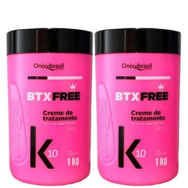 Imagem de Kit Botox Capilar Onixx Brasil Btx Free K10 2X1Kg