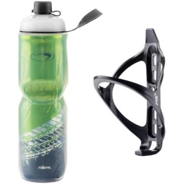 Imagem de Garrafa Água Bike Squeeze Térmica Ciclismo Academia Caramanhola 700ml 