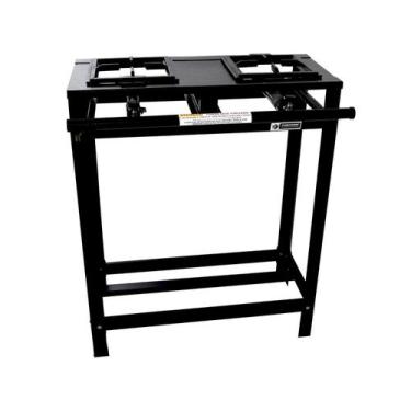 Imagem de Fogão Industrial Especial 2 Bocas 20x20cm Alta Pressão JCN - Fundiferr