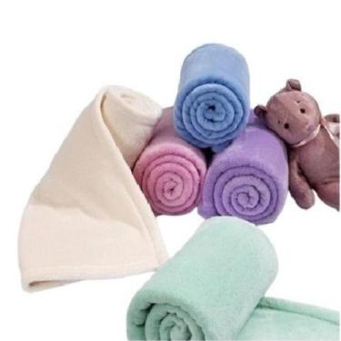 Imagem de Mantinha Berço Fleece 3d Manta Para Bebê Qualidade Super - Dani Bordad
