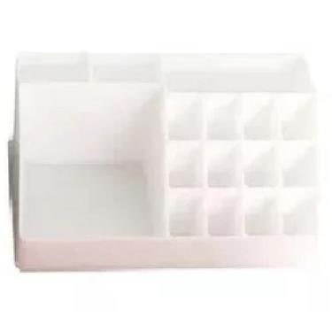 Imagem de Organizador Porta Maquiagem 16 Nichos Kit Cosméticos Batom - Inter, Br