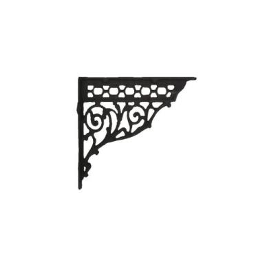 Imagem de Cantoneira Mão Francesa Nº02 Ferro Fundido 28X35Cm - Rig Fundidos