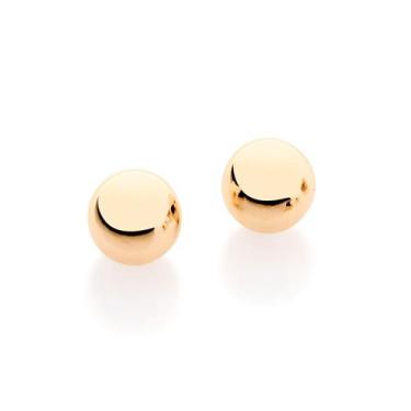 Imagem de Brinco folheado a ouro 18k bola/520350 - Rommanel 