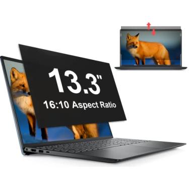 Imagem de Tela de privacidade para laptop de 13,3 polegadas, proporção 16:10 - compatível com Lenovo Hp Dell Acer Asus Thinkpad Envy Xps, filtro antirreflexo de luz azul, protetor de privacidade de tela