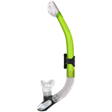 Imagem de Mares Ergo Dry Snorkel - Transparente/Limão