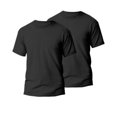 Imagem de Kit 2 Camisetas Masculina Básica 100% Algodão Malha Premium - Lauhe Of