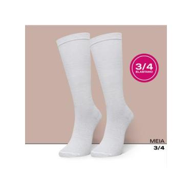 Imagem de Meia 3/4 Selene 7005.001 Feminina Inverno Algodão T. 34/39, 34/39, 500