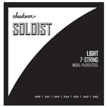 Imagem de Encordoamento Jackson para Guitarra 7 Cordas .009 a .052