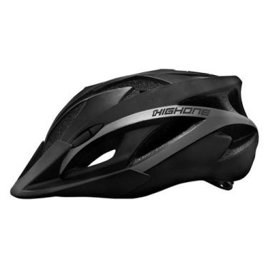 Imagem de Capacete ciclismo High One Win c/ sinalizador led traseiro, Preto, Cin