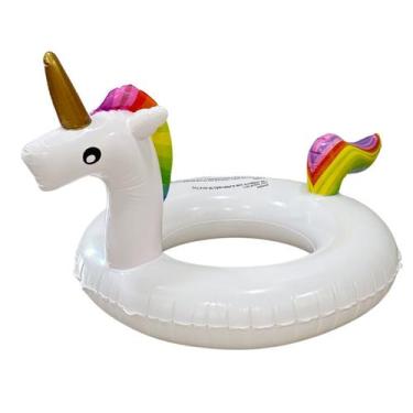 Imagem de Boia Inflável De Unicornio Importway 90cm Para Piscina