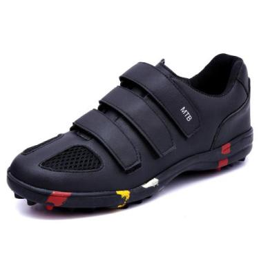 Imagem de Tênis Sapatilha MTB Speed Bike Ciclista - PRETO - CARPIDERA, 42