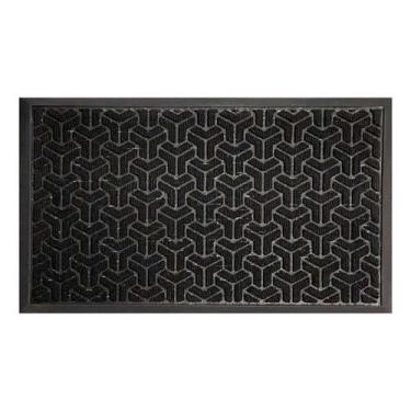 Imagem de Capacho Porta Entrada Waterkap Preto 0,40X0,60M Kapazi