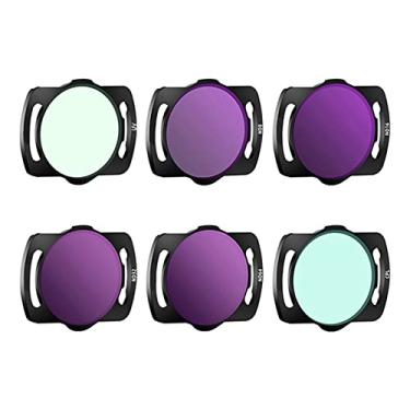 Imagem de Conjunto de filtros ND UV CPL para DJI Avata/O3 acessórios de filtros de drone unidade de ar, filtros UV CPL ND8 ND16 ND32 ND64, pacote com 6