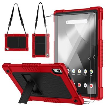Imagem de Hoibon Capa para tablet Onn 27.9 cm Pro 2024 modelo 100146660, capa resistente à prova de choque infantil com 2 peças protetoras de tela alça de ombro para Walmart Onn 11 polegadas Tablet Pro 2024