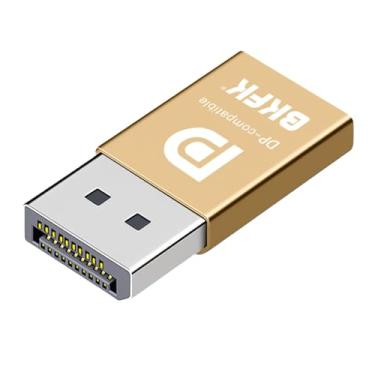 Imagem de BKFK Plugue fictício dp – adaptador de exibição para HDMI, janela virtual Luna Display para emulador doméstico - Dummy, displayport dongle sem cabeça (DP-1P)