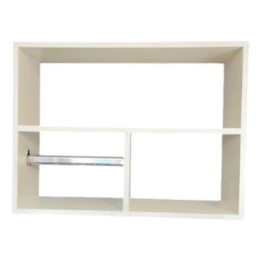 Imagem de Nicho Com Prateleira Organizador Para Cozinha Porta Temperos Multiuso 