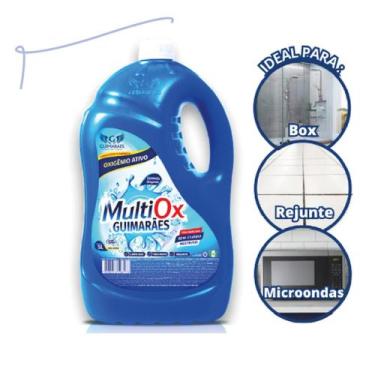 Imagem de Tira Mofo Limpa Rejunte Limpa Box De Banheiro Multiox 5l - Guimarães