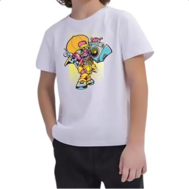 Imagem de Camiseta Infantil Zombie sound - Alearts, 2