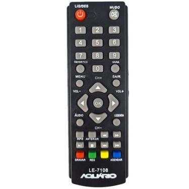 Imagem de Controle Remoto Para TV LE-7108 - Lelong