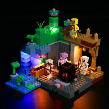 Imagem de Kit de luzes para Lego Minecraft The Skeleton Dungeon 21189 - BrickBli