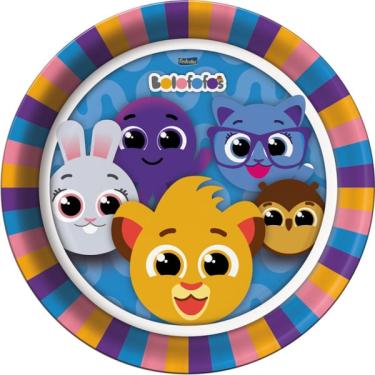 Imagem de Prato 18cm Bolofofos 8 Un Festcolor