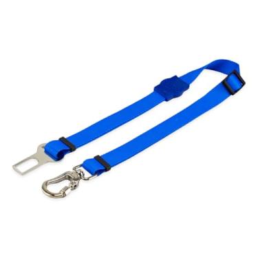 Imagem de Mood Pet Cinto De Segurança Pet Universal Cachorro Gato Cães Gatos Carro Coleira Adaptador Ajustável (Blue)