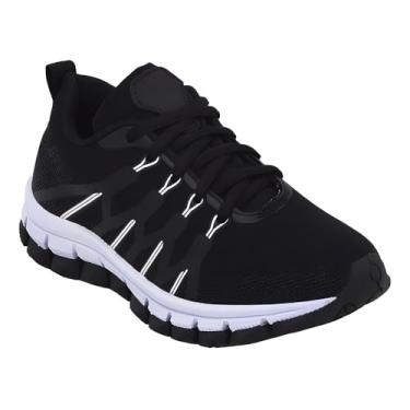 Imagem de Tênis Infantil Esportivo Menino Menina Escolar Leve E Macio (Preto/Branco, BR, Criança de 9 a 12 anos, Numérico, 31)