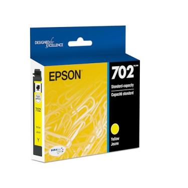 Imagem de EPSON T702 DURABrite Ultra Tinta Padrão Amarelo - Cartucho (T702420-S) para Impressoras Epson WorkForce Pro selecionadas