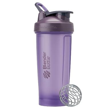 Imagem de BlenderBottle Coqueteleira clássica V2 perfeita para shakes de proteína e pré-treino, 800 ml, cor roxa