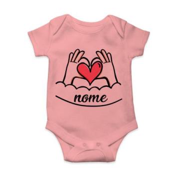 Imagem de Body Bebê Infantil Personalizado Com Nome Personalização Que Encanta P