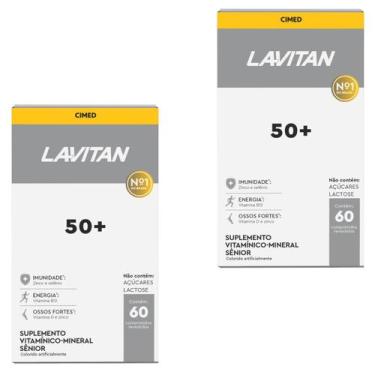 Imagem de Kit Lavitan 50+ Tradicional 2 Unidades 60 Cápsulas Cimed