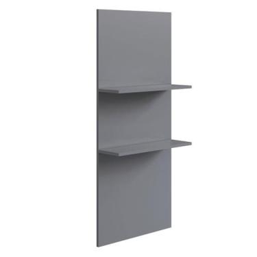 Imagem de Acessórios para Cozinha Painel Bancada Greta 2 Prateleiras Cinza - Irm