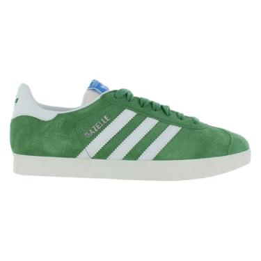 Imagem de adidas Tênis masculino Gazelle Indoor, verde/branco/branco puro/verde, 37