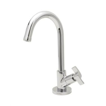 Imagem de Torneira de mesa para lavatório bica móvel Única 1196 DN15 cromada Perflex