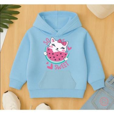 Imagem de Moletom Canguru Blusa De Frio Infantil Coleção Inverno Estampa So Swee