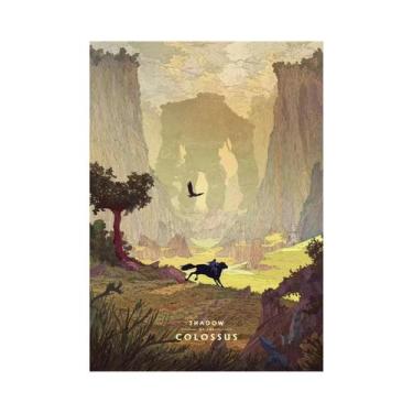 Imagem de Decoração Moderna Da Sala De Estar Shadow of the Colossus Videogame Ca