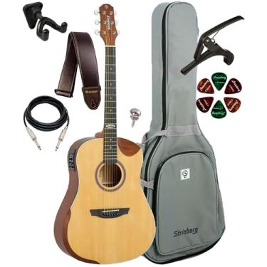Imagem de Violão Strinberg Sd301hcr Galaxy Ns Com Bag, Suporte Ibox SPF Acessórios