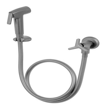 Imagem de Ducha Higiênica Flexível Tríade Meber Metais Preto Matte