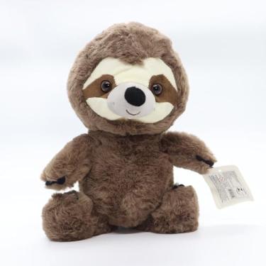 Imagem de Pelúcia Bicho Preguiça Marrom Escuro 32 CM