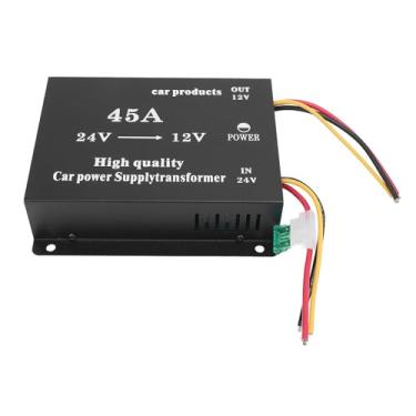 Imagem de Luocute Conversor de Tensão de 24V a 12V DC, Redutor de Tensão do Adaptador de Energia de 600W de Caminhão de 600W, Adequado para Carros RVS SUVS BUSS (45a)