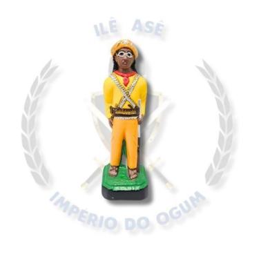 Imagem de Imagem de gesso umbanda 20cm - lampião - Nacional