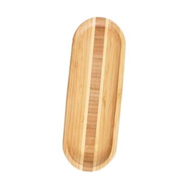 Imagem de IEUDNS Descanso de Colher de Bambu, Suporte Cosmético, Bandeja para Joias, para Hashis, Conchas, Espátulas
