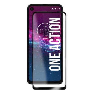 Imagem de Película De Vidro 3d Borda Curvada Moto One Action XT2013 6.3 - Cell I