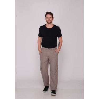 Imagem de Calça Masculina Nylon Bege 7931 - Macaw, Bege, M