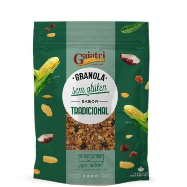 Imagem de Granola sem glúten tradicional Gaiatri 200g