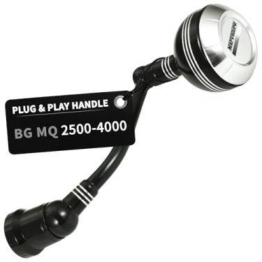 Imagem de MARVELURE Cabo elétrico compatível com Daiwa BG MQ 2500-20000 manípulo de substituição de molinete giratório (clássico, para BG MQ 2500-4000)