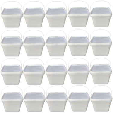 Imagem de Balde Retangular 3.6L Para Agua - 20 Pçs