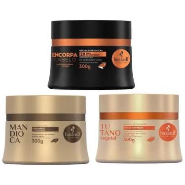 Imagem de Kit Cronograma Capilar para Cabelos Finos e Ralos Haskell